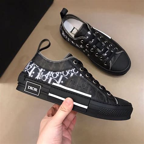 christian dior b23 black|Dior sneakers b23 low top.